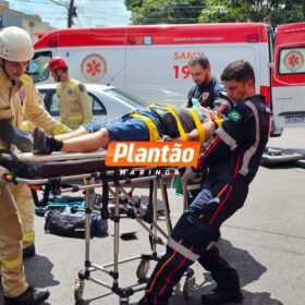 Fotos de Idoso é intubado após grave acidente em Maringá