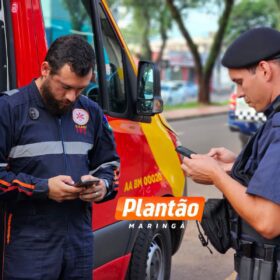 Fotos de Malabarista é esfaqueado por vendedor de balas em briga por ponto de venda em Maringá