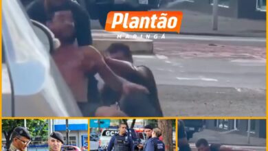 Fotos de Malabarista é esfaqueado por vendedor de balas em briga por ponto de venda em Maringá