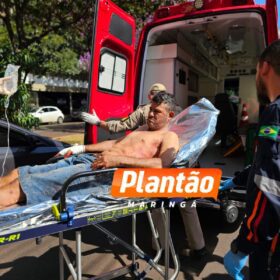 Fotos de Morador de rua é esfaqueado após confusão entre usuários de drogas em Maringá