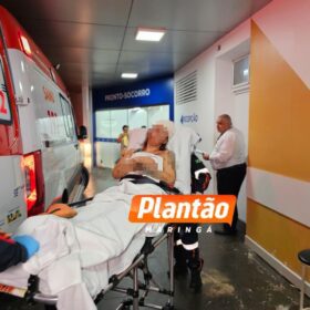 Mulher é agredida a coronhadas pelo ex e socorrida com suspeita de traumatismo craniano em Maringá Foto 1 Fotos de Mulher é agredida a coronhadas pelo ex e socorrida com suspeita de traumatismo craniano em Maringá