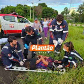 Fotos de Mulher é intubada após ser esfaqueada em meio uma mata em Maringá