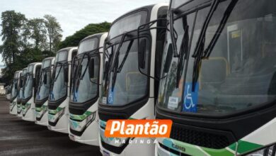 Fotos de Quadrilha invade pátio da TCCC, arromba e furta 12 módulos de ônibus em Maringá