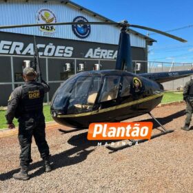 Fotos de Traficante utiliza helicóptero para levar preso que se evadiu do semiaberto de Maringá para o Paraguai