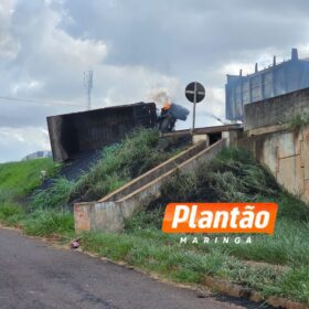 Fotos de Novas imagens revelam detalhes do acidente que matou duas pessoas no Contorno Norte de Maringá