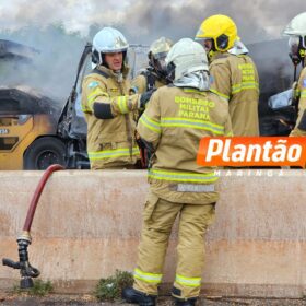 Fotos de Novas imagens revelam detalhes do acidente que matou duas pessoas no Contorno Norte de Maringá