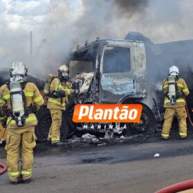 Fotos de Novas imagens revelam detalhes do acidente que matou duas pessoas no Contorno Norte de Maringá