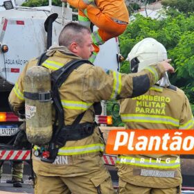 Fotos de Novas imagens revelam detalhes do acidente que matou duas pessoas no Contorno Norte de Maringá