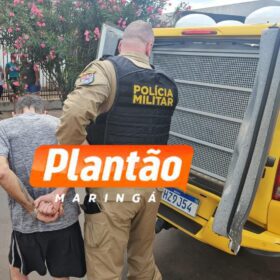 Fotos de Carro pega fogo após motorista com suspeita de embriaguez perde controle e bater com muro em Mandaguaçu