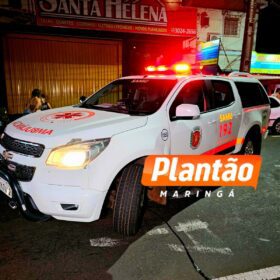 Fotos de Ciclista sofre traumatismo craniano após cair de bicicleta em Maringá