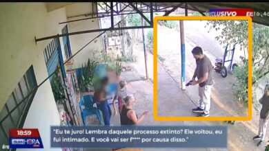 Fotos de Homem descumpre medida protetiva e tenta sequestrar ex-mulher em Sarandi