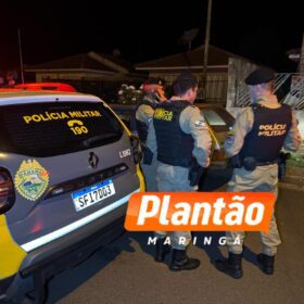 Fotos de Homem é baleado em frente de casa e socorrido em estado gravíssimo em Maringá