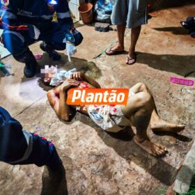 Fotos de Homem é baleado em frente de casa e socorrido em estado gravíssimo em Maringá
