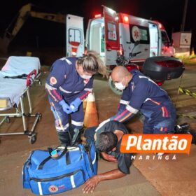 Fotos de Homem é esfaqueado pelo enteado e percorre 2 km em busca de ajuda em Sarandi