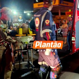 Fotos de Idoso é atropelado por moto, e socorrido em estado gravíssimo em Sarandi