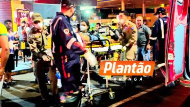 Fotos de Idoso é atropelado por moto, e socorrido em estado gravíssimo em Sarandi