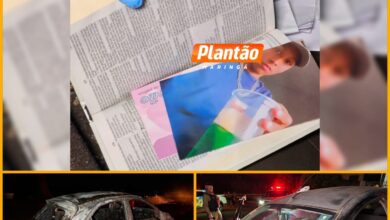 Fotos de Jovem é executado com 20 tiros dentro de carro; mãe também foi baleada em Maringá