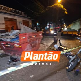 Fotos de Vídeo mostra acidente que matou jovem em Maringá