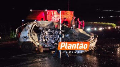 Fotos de Mãe e filho morrem em trágico acidente na PR-317 entre Maringá e Floresta