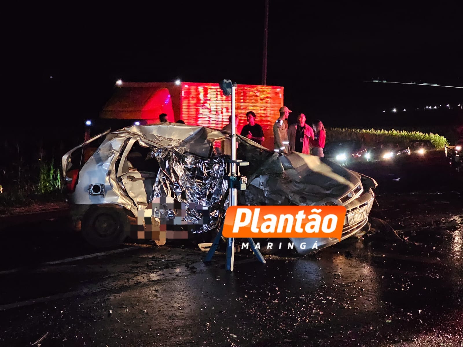 Fotos de Mãe e filho morrem em trágico acidente na PR-317 entre Maringá e Floresta