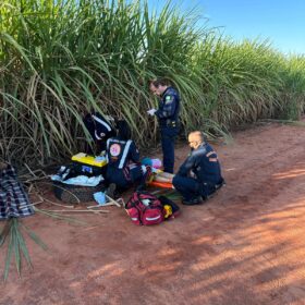 Fotos de Menina de 13 anos morre após capotamento na BR-317 