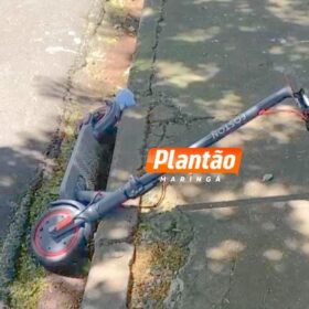 Fotos de Moça é intubada após sofrer queda de patinete em Maringá