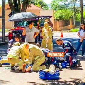 Fotos de Moça é intubada após sofrer queda de patinete em Maringá