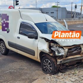 Motociclista sofre grave acidente no Conjunto Requião, em Maringá Foto 1 Fotos de Motociclista sofre grave acidente no Conjunto Requião, em Maringá