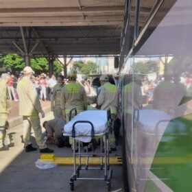 Fotos de Mulher morre no interior do Terminal Intermodal de Maringá; com vídeo