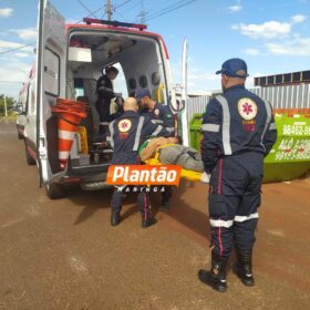 Fotos de Parede cai sobre trabalhador em obra em Maringá