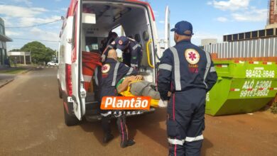 Fotos de Parede cai sobre trabalhador em obra em Maringá