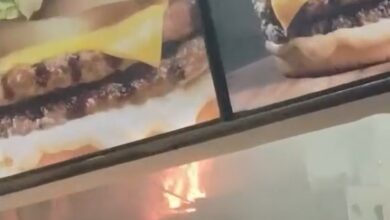 Fotos de Princípio de incêndio é registrado em shopping de Maringá