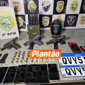 Fotos de Quadrilha especializada em roubo de veículos é presa em Maringá; quatro homens foram detidos