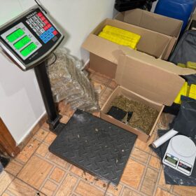 Fotos de Rotam apreende 260 kg de maconha e prende casal por tráfico