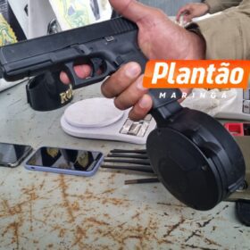 Fotos de Rotam apreende arsenal, drogas e equipamentos usados ​​em furtos de Hilux em Maringá