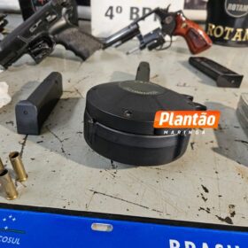 Fotos de Rotam apreende arsenal, drogas e equipamentos usados ​​em furtos de Hilux em Maringá