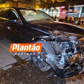 Adolescente com carro de luxo, avança sinal vermelho e atropela missionário evangélico em Maringá Foto 1 Fotos de Adolescente com carro de luxo, avança sinal vermelho e atropela missionário evangélico em Maringá