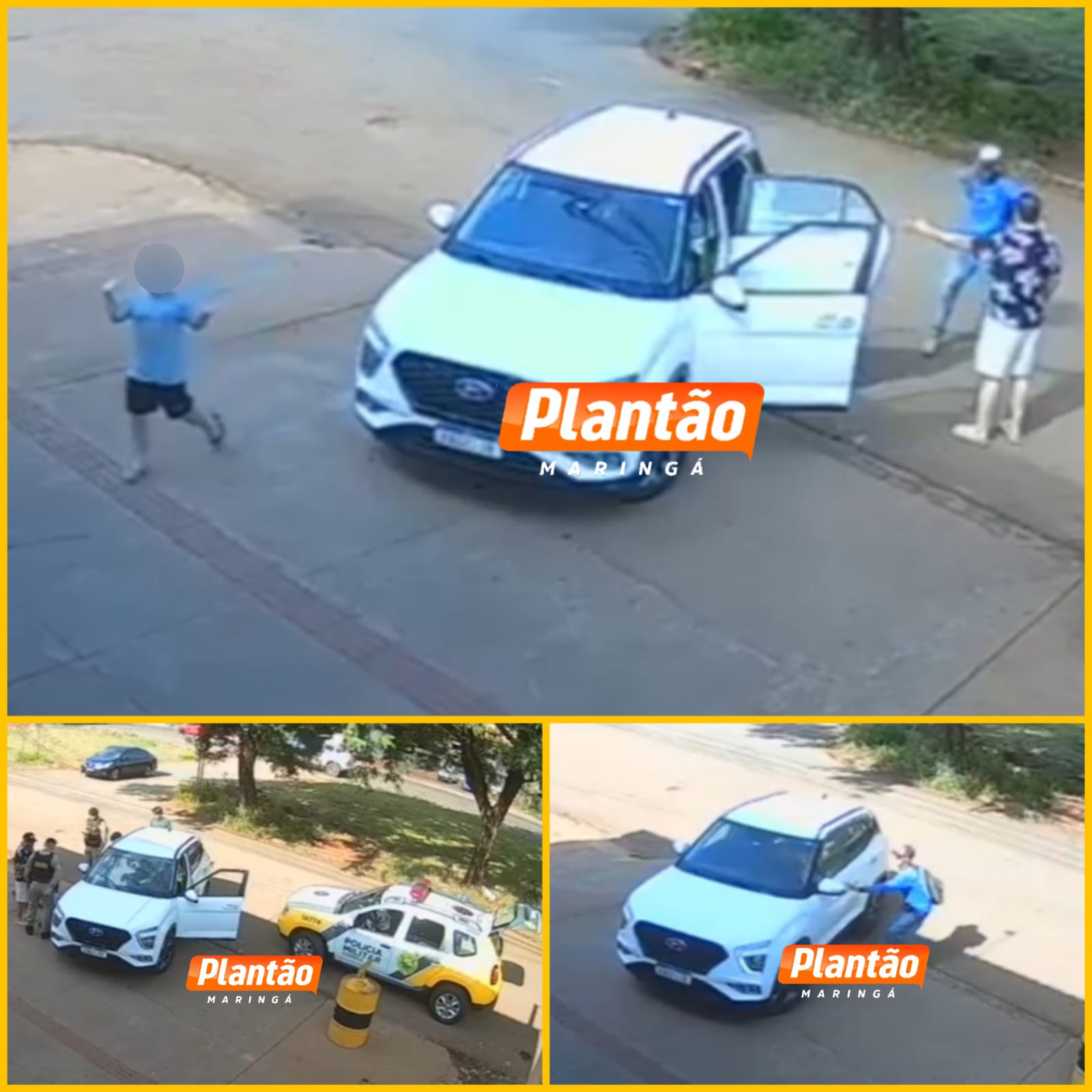 Fotos de Assaltante se deu mal ao tentar roubar motorista em Maringá