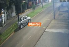 Fotos de Carro supostamente roubado em Maringá é encontrado após empresário analisar câmeras de segurança