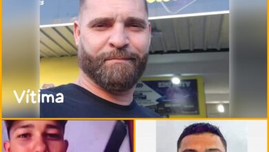 Fotos de Comerciante pai de dez filho é morto pelas costas a facadas após discussão por venda de celular em Sarandi