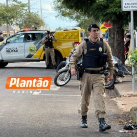 Frentista é executado a tiros em cima de moto em Sarandi Foto 2 Fotos de Frentista é executado a tiros em cima de moto em Sarandi