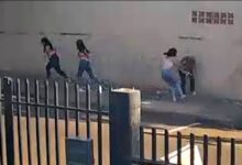 Fotos de Moça é vítima emboscada e esfaqueada por três adolescentes em Sarandi; vídeo registra a agressão