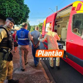 Fotos de Mulher é esfaqueada pelo ex-marido no Conjunto Ney Braga, em Maringá