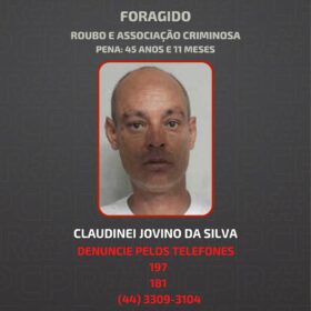 Fotos de Policia Civil divulga fotos de foragidos pelo crime de roubo e associação criminosa em Maringá