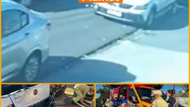 Fotos de Adolescente fica ferido após bater mobilete contra carro em Maringá