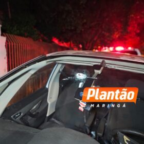 Fotos de Casal em veículo sofre atentado a tiros na noite deste sábado
