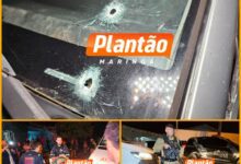 Fotos de Casal em veículo sofre atentado a tiros na noite deste sábado