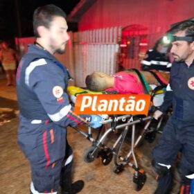 Fotos de Casal em veículo sofre atentado a tiros na noite deste sábado
