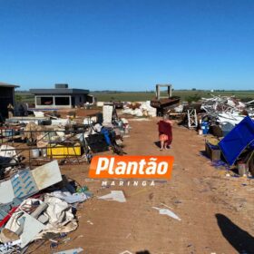 Fotos de Chácara de tio que causou a morte de sobrinho em acidente é incendiada 
