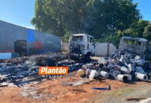 Fotos de Chácara de tio que causou a morte de sobrinho em acidente é incendiada 